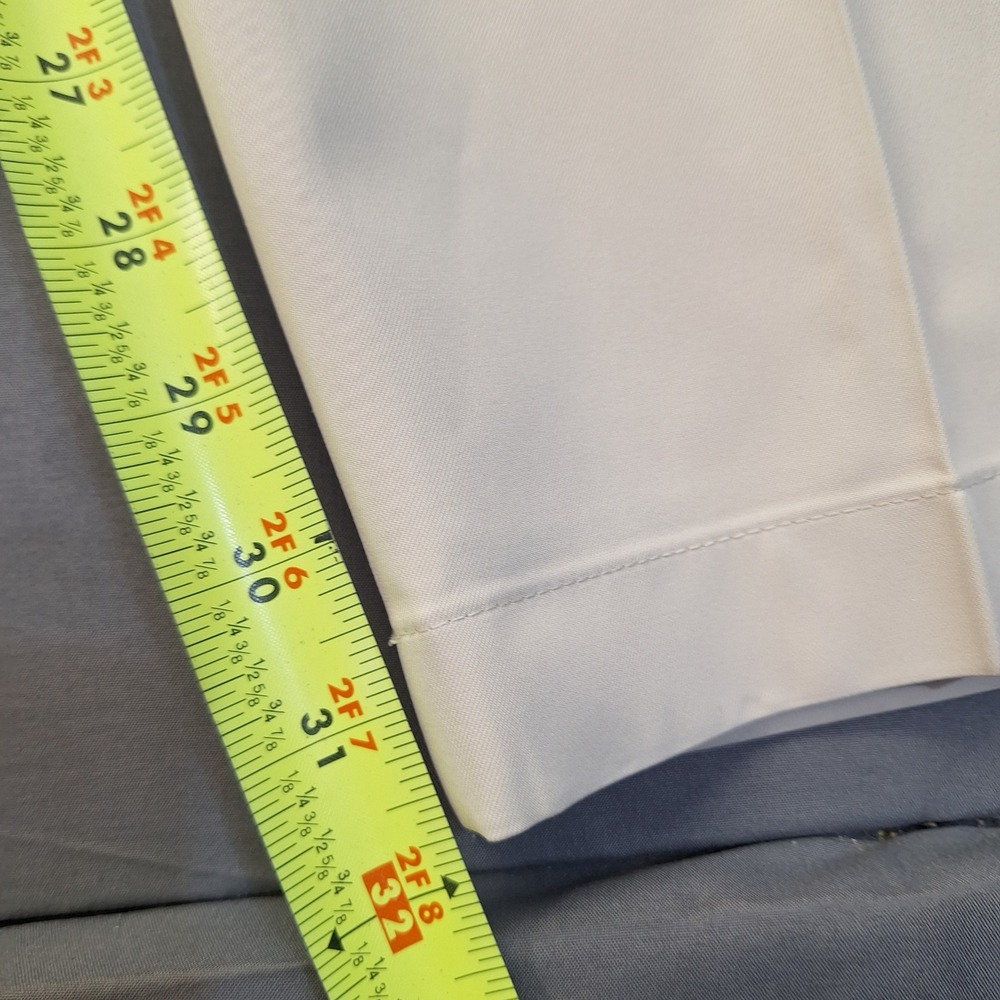 Brooks Brothers St Andrews Links Mens Golf Pants Cream 38x32 Performance Chinos - Picture 2 of 14